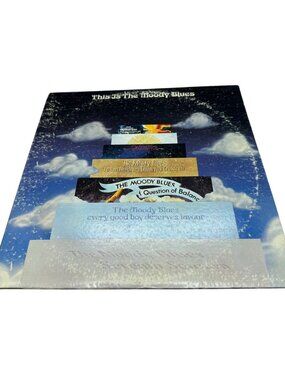 This Is The Moody Blues Double Vinyl Album 1974 Threshold Records LP READ